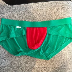 T Bo Men's Green and Red Underwear